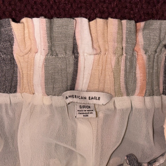 American eagle striped linen skirt - Picture 2 of 3